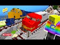 🚈 🏁🏆 Learn how to drive Santa Fe and CSX Diesels in Minecraft with the Immersive Railroading mod!