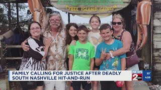Family calling for justice after deadly South Nashville hit-and-run