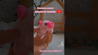 nuevo cerdito por el festejo del día del crochet!!