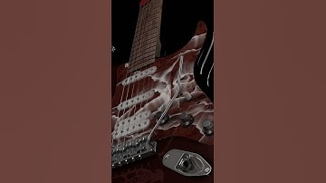 stratocaster 3D model 1
