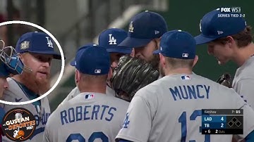 Justin Turner not happy with Roberts