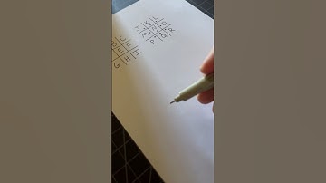 PIGPEN Cipher handwritten. Each symbol represents a specific letter #cipher #code #pigpencipher #spy