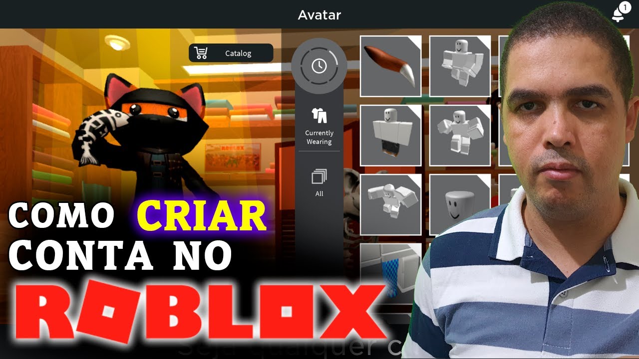 Como Criar uma Conta no Roblox Atualizado 