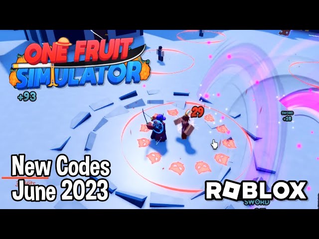 NEW* ALL UPDATE CODES FOR ONE FRUIT SIMULATOR 2023! ROBLOX ONE FRUIT  SIMULATOR CODES 