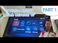TV Plafon Android MTech Universal 13" Part 1