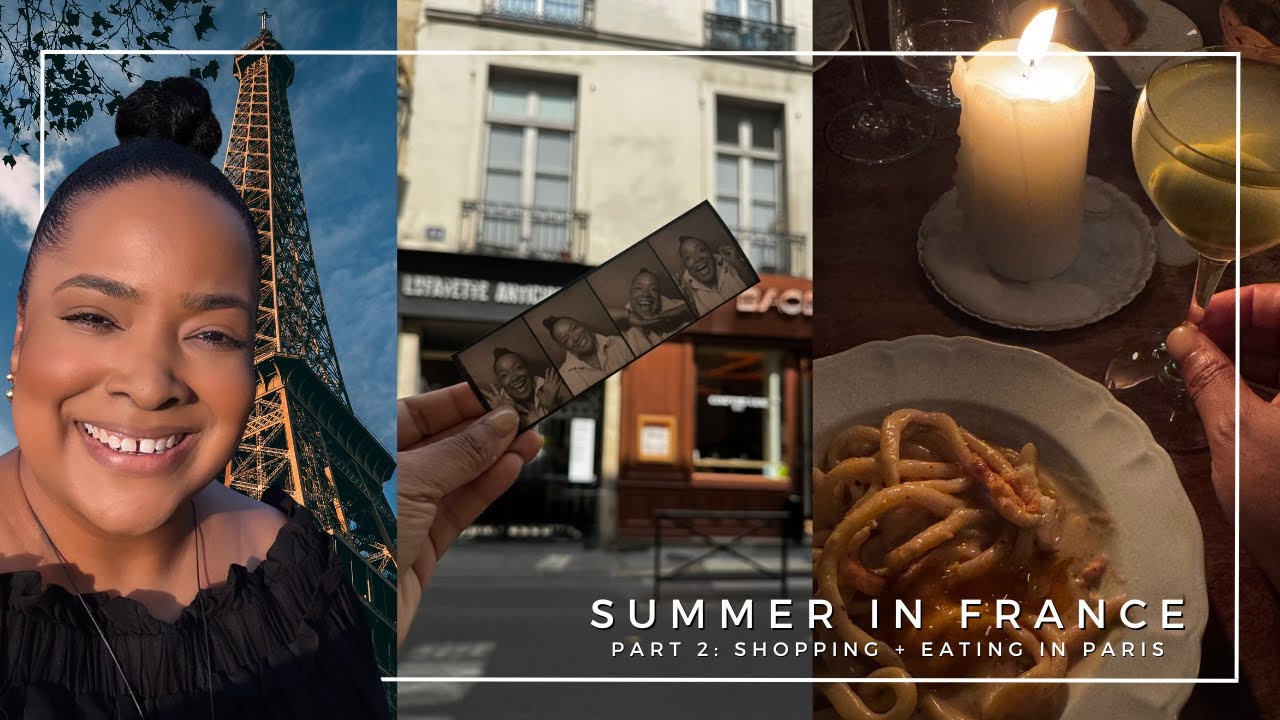 Summer in France  - Shopping in Paris!