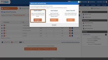 How to Bulk Data Upload Odometer Records - ExpressIFTA