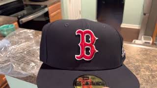 New Era Red Sox Hat vs 47 Brand Red Sox hat (no more vampire B)