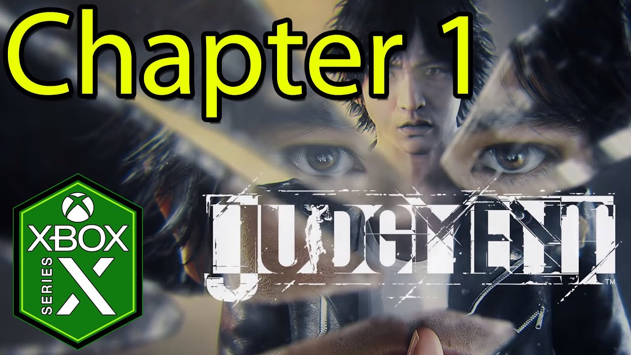 Judgment Xbox Series X Gameplay Livestream [Chapter 1]