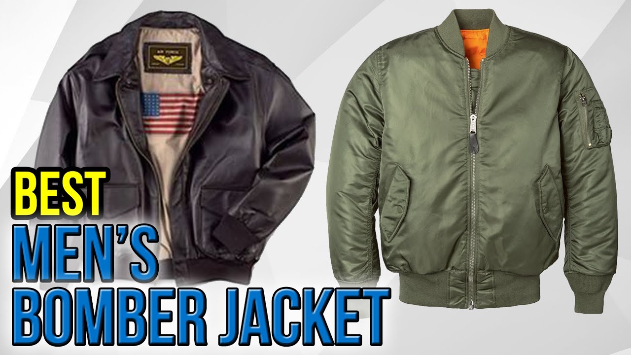 7 Best Men S Bomber Jackets 17 Youtube