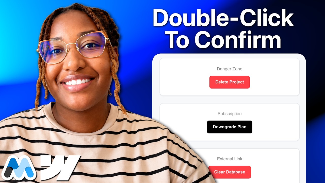 #254 - Double Click to Confirm Buttons tutorial