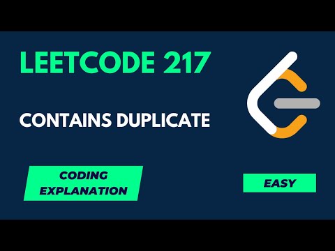 Contains Duplicate - LeetCode Easy - Concise Solution - Python