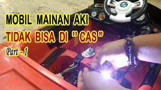 Modif mobil aki 6V ke 12V murah speed kenceng