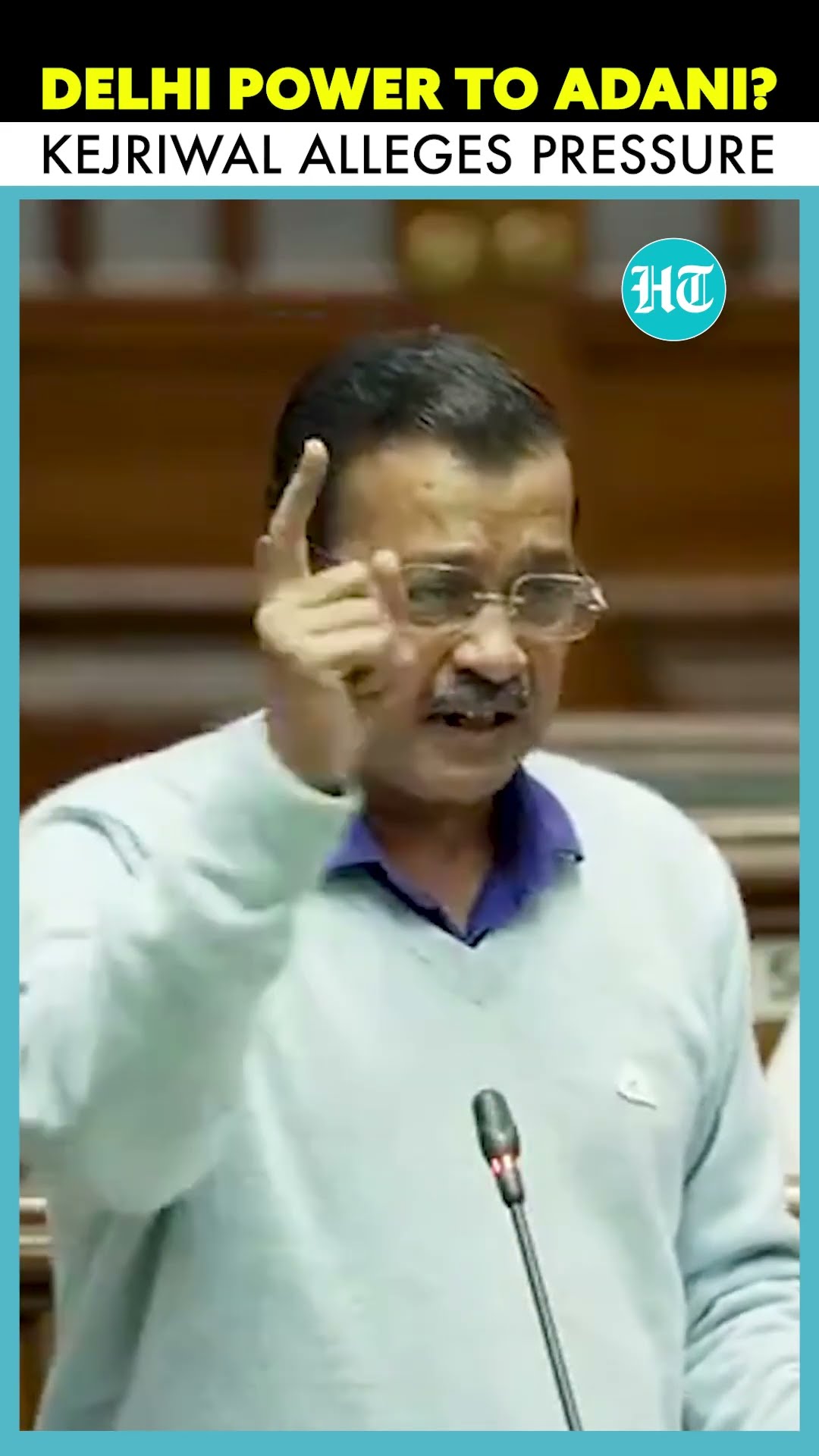 AAP Convincer Kejriwal Reveals He Was Pressured to Transfer Delhi Power to Adani