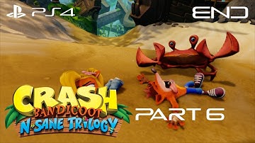 Crash Bandicoot 2: Cortex Strikes Back Walkthrough Gameplay Part 6 - The Warp Room