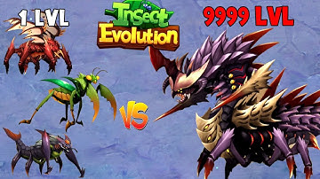 Insect Evolution Gameplay Walkthrough Part 19 ~ All Gameplay Levels Update Android, iOS