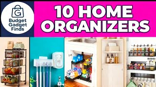 Say Goodbye to Clutter: 10 Organizers That Will Keep Your Home Tidy!