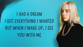 Billie Eilish - Everything I Wanted Lyrics