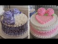 Recopilación de ideas de pasteles de chocolate más satisfactorias | tutorial de decoración de tortas