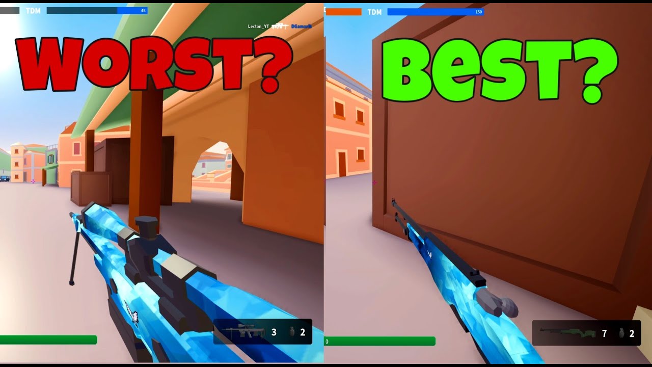Ranking The Snipers From Worst To Best In Bad Business! (OUTDATED)