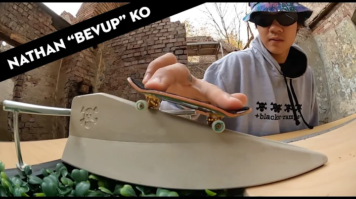 Nathan Bevup Ko   Custom "Sorry" Fingerskatepark S...