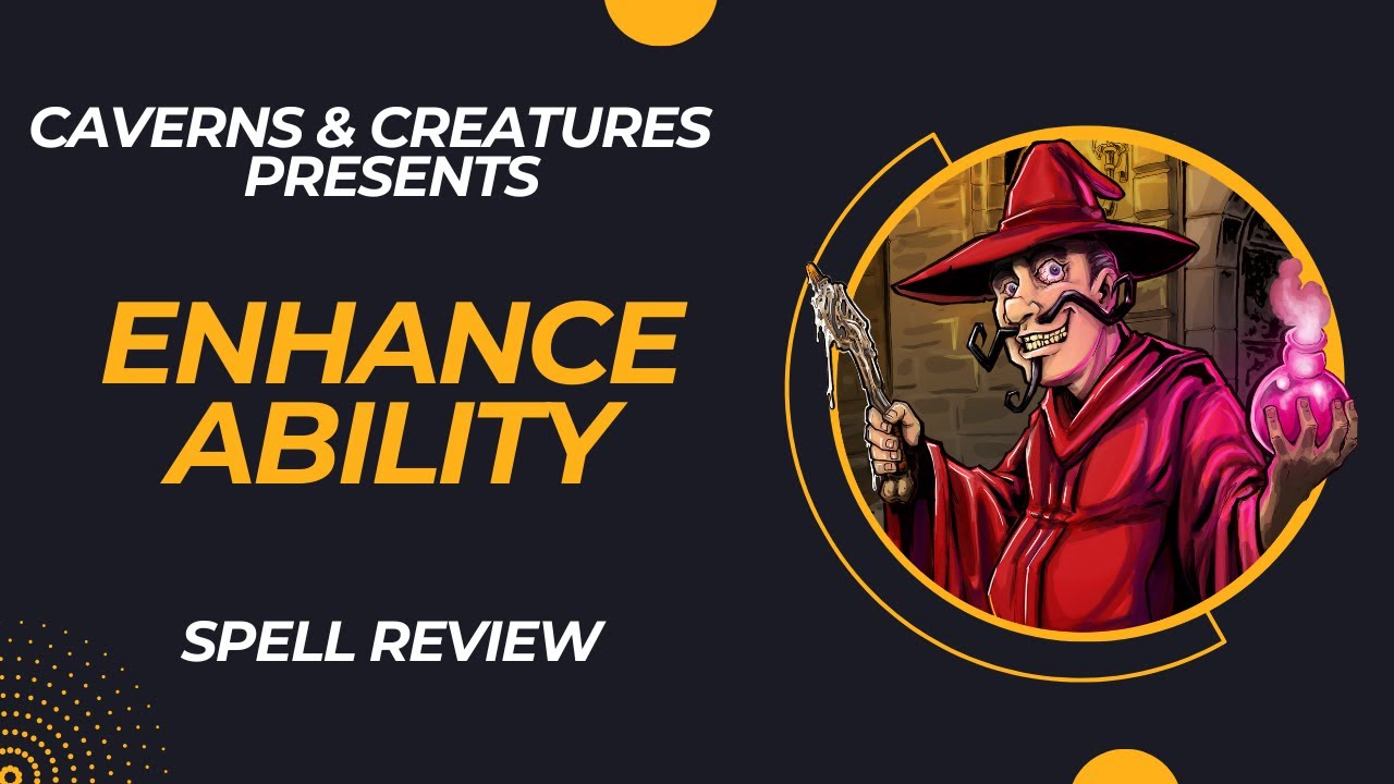 Enhance Ability 5e: Differently Abled