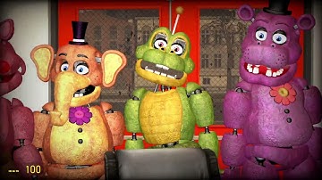 Gmod FNAF | Spawning All Of My FNAF Ragdolls Until My Game Crashes