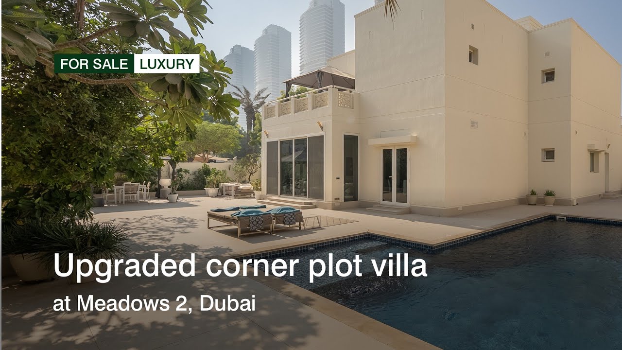 Улучшенная вилла с угловым участком в Meadows 2, Дубай | haus & haus