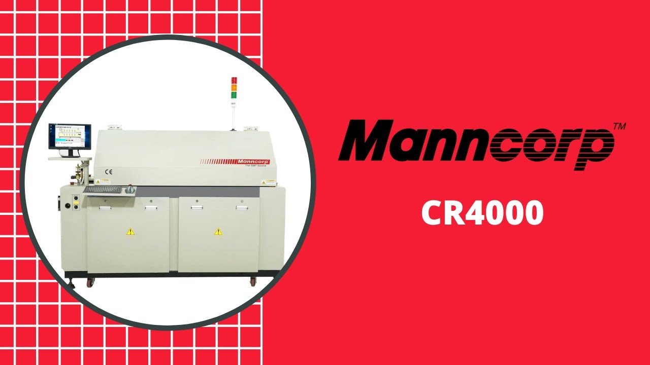 CR4000 4-Zone SMT Reflow Oven | MANNCORP
