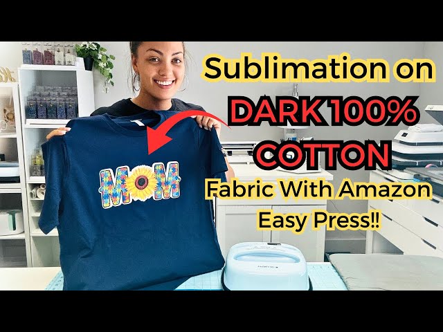 How to Sublimate on 100% Cotton! – lorrie nuneMAKER