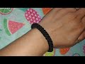 How to make black thread hand bracelet|| kala dhaga design