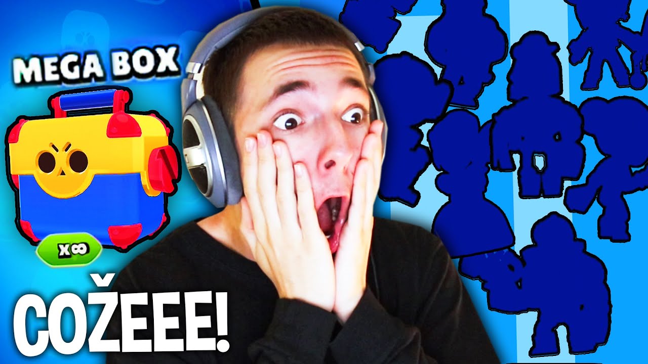 9 NOVÝCH BRAWLERŮ NAJEDNOU!!🤯 - NEJŠÍLENĚJŠÍ MEGA BOX OTEVÍRÁNÍ!🏆 - Brawl Stars #2 (w/Ogy)