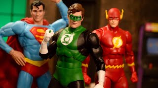 McFarlane Toys DC Multiverse Silver Age Green Lantern Hal Jordan Action Figure Review | NFT BAF Wave