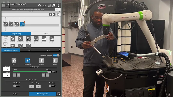 Setting up Simple Search Feature - Lincoln Electric Cobot Training Video