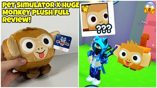 Roblox Pet Simulator X Monkey Plush Full Review With Code!