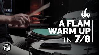 A Flam Warm-Up in 7/8