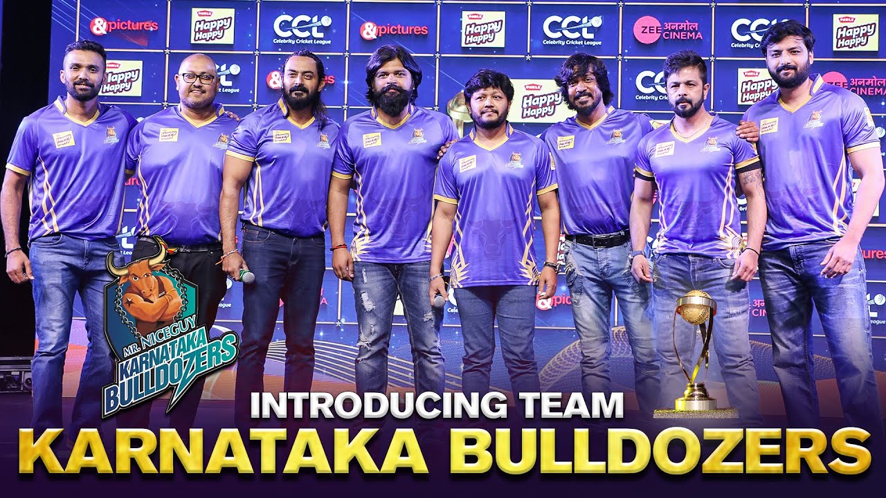 Introducing Karnataka Bulldozers | Kichcha Sudeep | Celebrity Cricket League Curtain Raiser #CCL2023