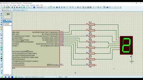 Curso ensamblador PIC #3 Contador de 0 a9 con PIC #microchip #embedded #microcontroller #electronic