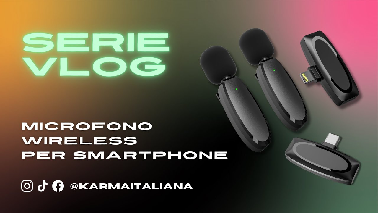 Microfono Wireless Per Smartphone SBS - Con Ricevitore USB-C Per Vlog, TikTok, YouTube | Piccolo E Pratico - Foto 5