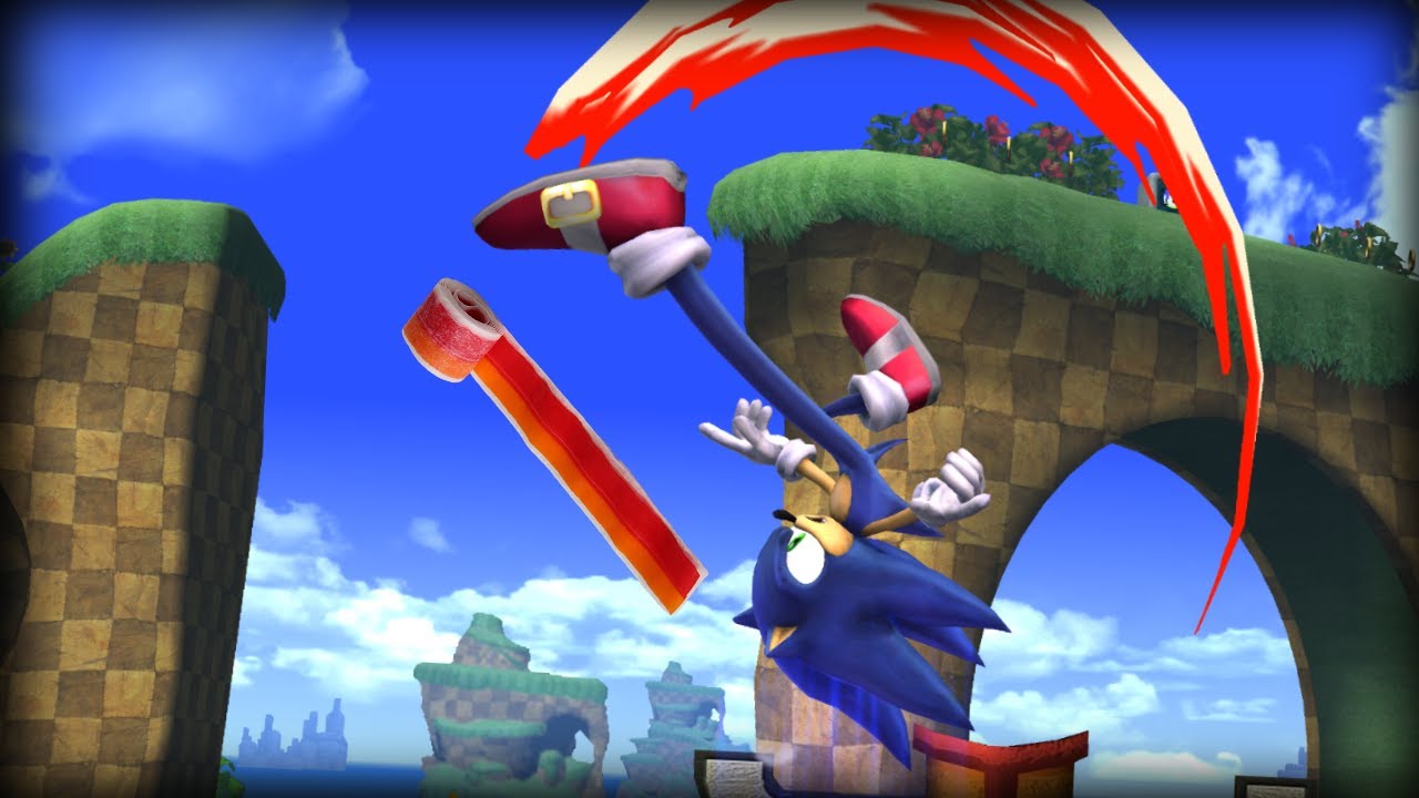 Ssb Sonic Move Set Rework They Updated Sonic's Moveset In Super Smash Bros Brawl! - YouTube