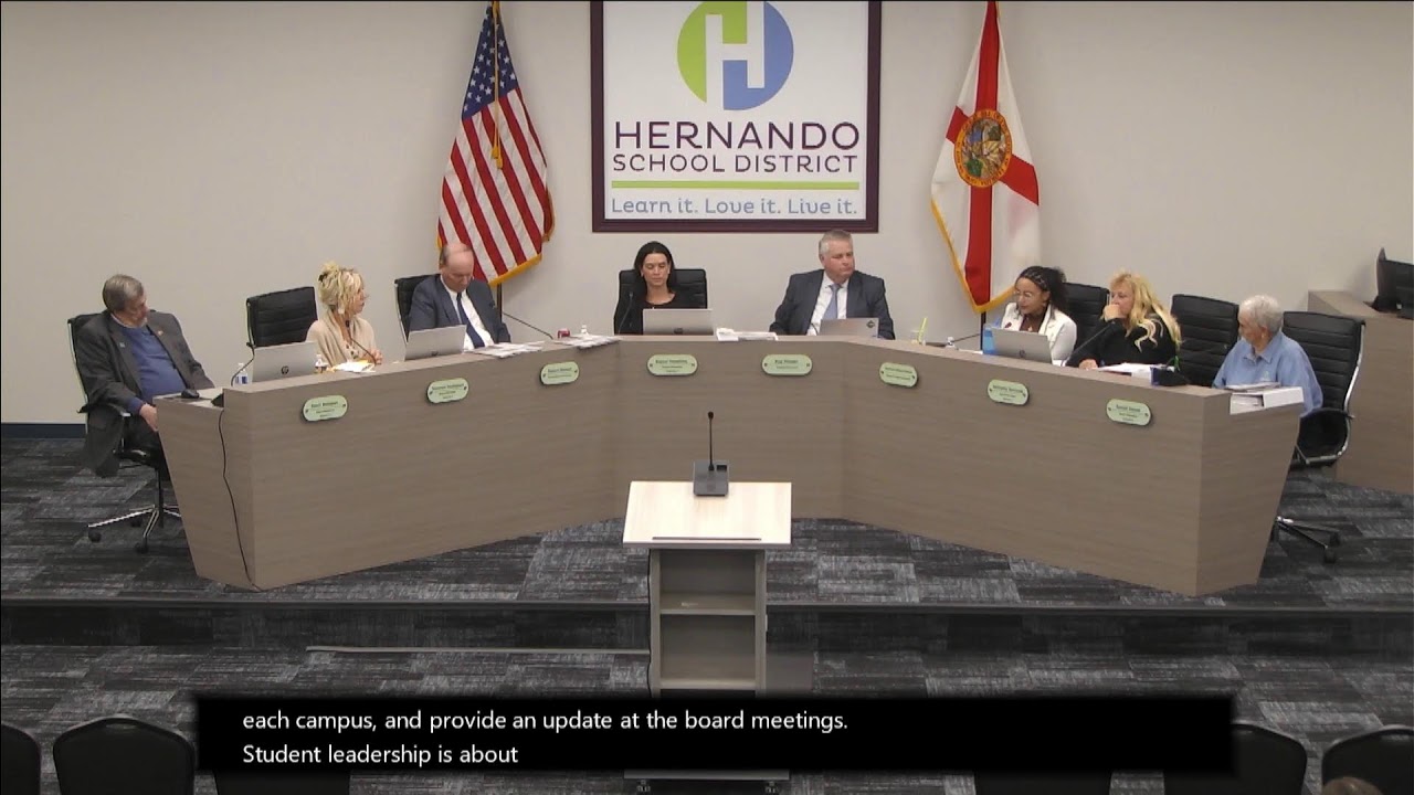 February 24, 2026: HCSD School Board Meeting