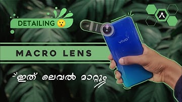 ADCOM Macro lens | Fix on 13 MP Smartphone | 😱 | mobile lens