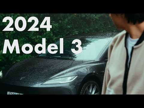 2024 Tesla Model 3 | Cinematic video with Sony A7CII and DJI Osmo Pocket 3