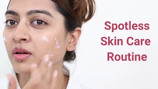 Spotless skin care routine | SuperWowStyle Prachi by SuperWowStyle 156,227 views 6 months ago 4 minutes, 51 seconds