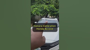 Front Camera calibration Honda Accord