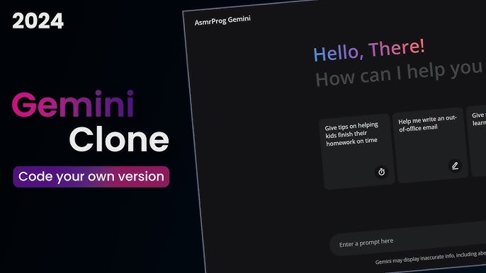 Building a Gemini Clone with Python Flask and Firebase database & Auth