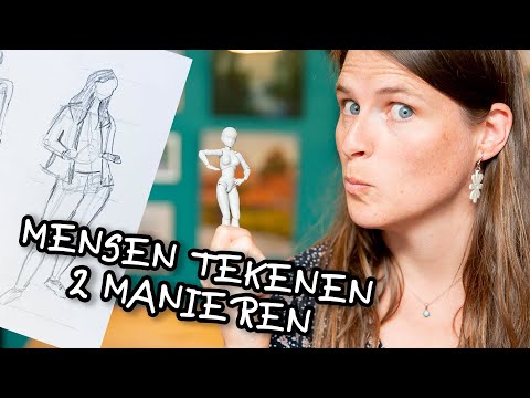 Video: Hoe Teken Je Een Menselijk Lichaam Met Een Potlood?