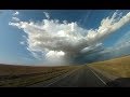 360 Video: Tornado warned supercell with damaging hail near Roswell, NM!