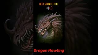 Dragon Howling Roar Sound Effect #shorts #horrorsounds