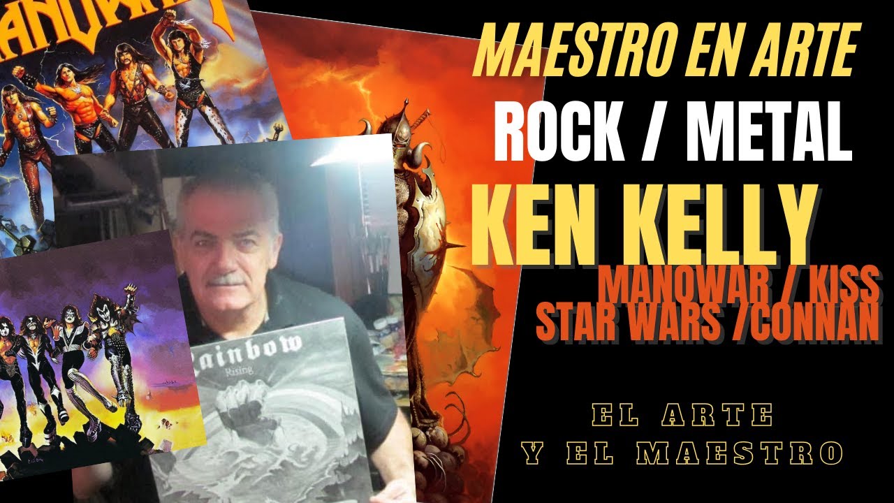 EL ARTE EN EL ROCK Y METAL: KEN KELLY